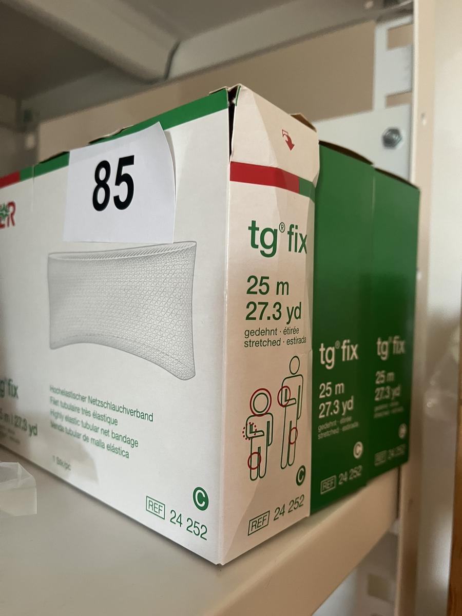 3 Packungen a 1 Stück tg fix Hochelastischer Netzschlauchverband 25 m