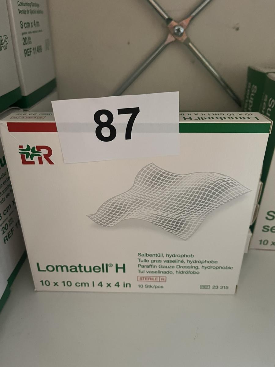 6 Packungen a 10 Stück Lomatuell H Salbentuch