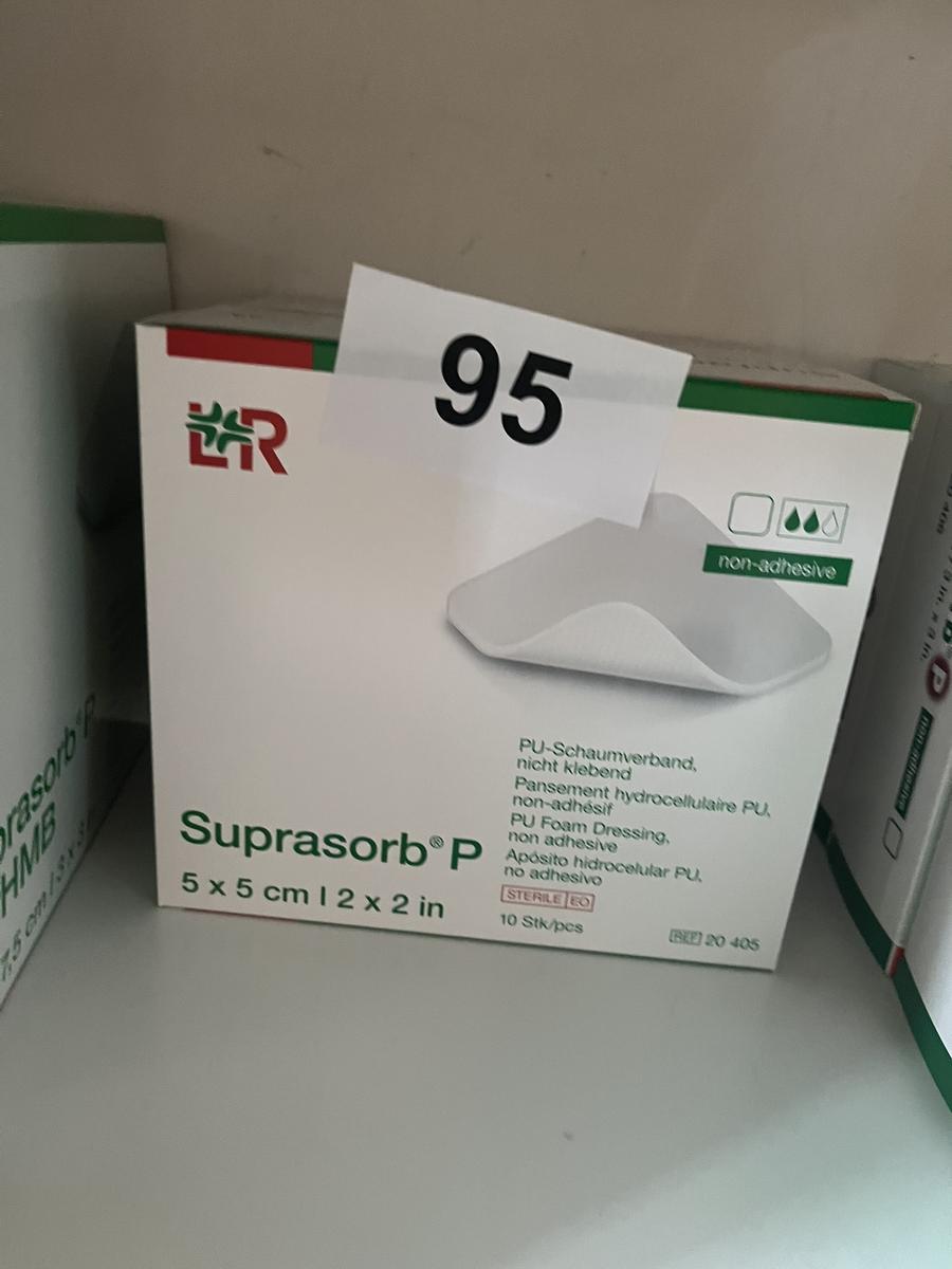 2 Packungen a 10 Stück Suprasorb P PU-Schaumverband