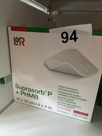 3 Packungen a 10 Stück Suprasorb P + PHMB Antimikrobieller Schaumverband 10 x 10cm 3 Packungen a 10 Stück Suprasorb P + PHMB Antimikrobieller Schaumverband 10 x 10cm