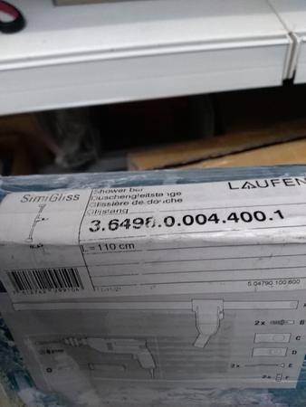 LAUFEN Brausestange, 110 cm, NEU