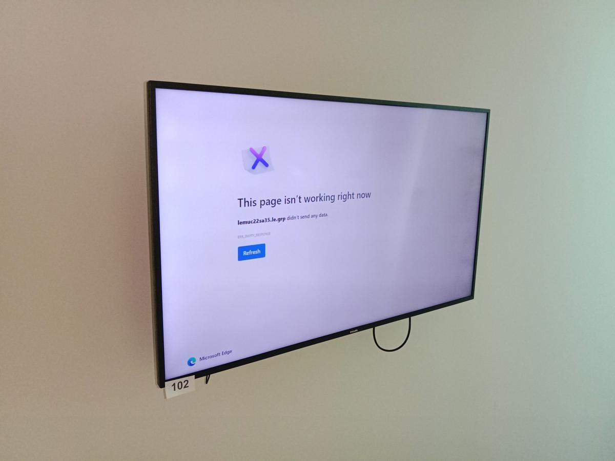 Philips TV Gerät mit Wandkonsole 50BDL-Bj.2020?d=2025-07-01 14:28:14