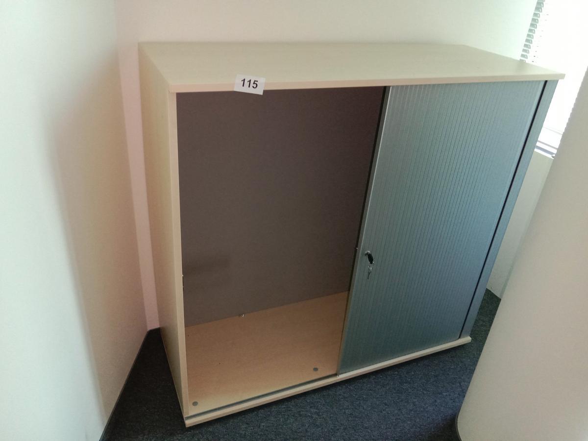 Aktenschrank mit Rollotüre 120/45/113 cm 3 Ordnerhöhen?d=2025-07-01 14:38:33