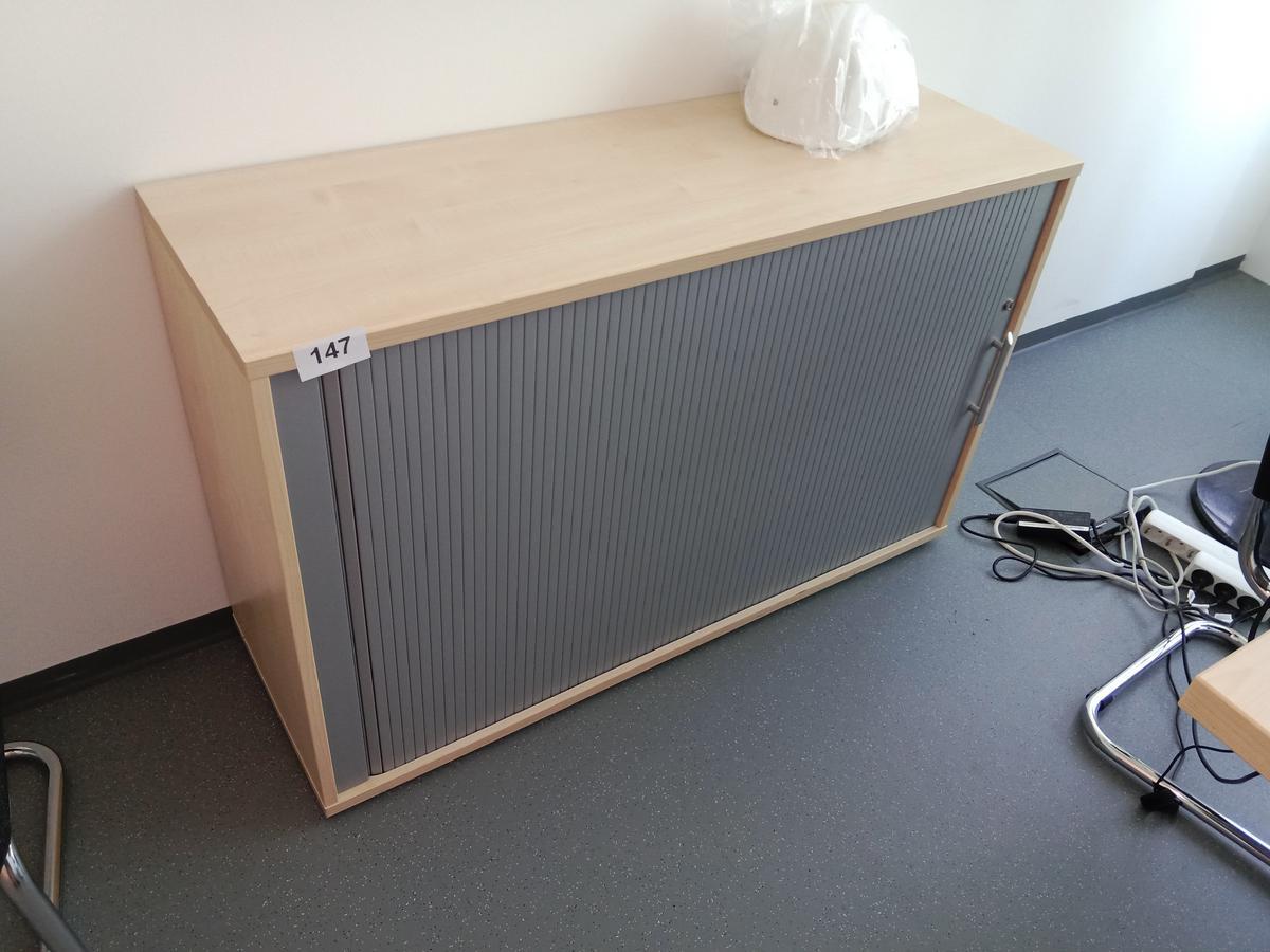 Aktenschrank mit Rollotüre 120/45/113 cm 3 Ordnerhöhen?d=2025-07-01 14:16:44