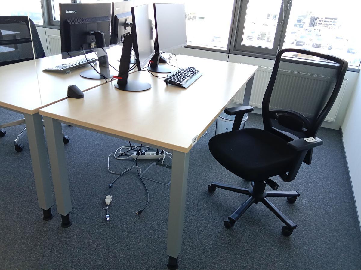 Schreibtisch Ahorn/silber 180x80 cm?d=2025-07-01 20:08:08
