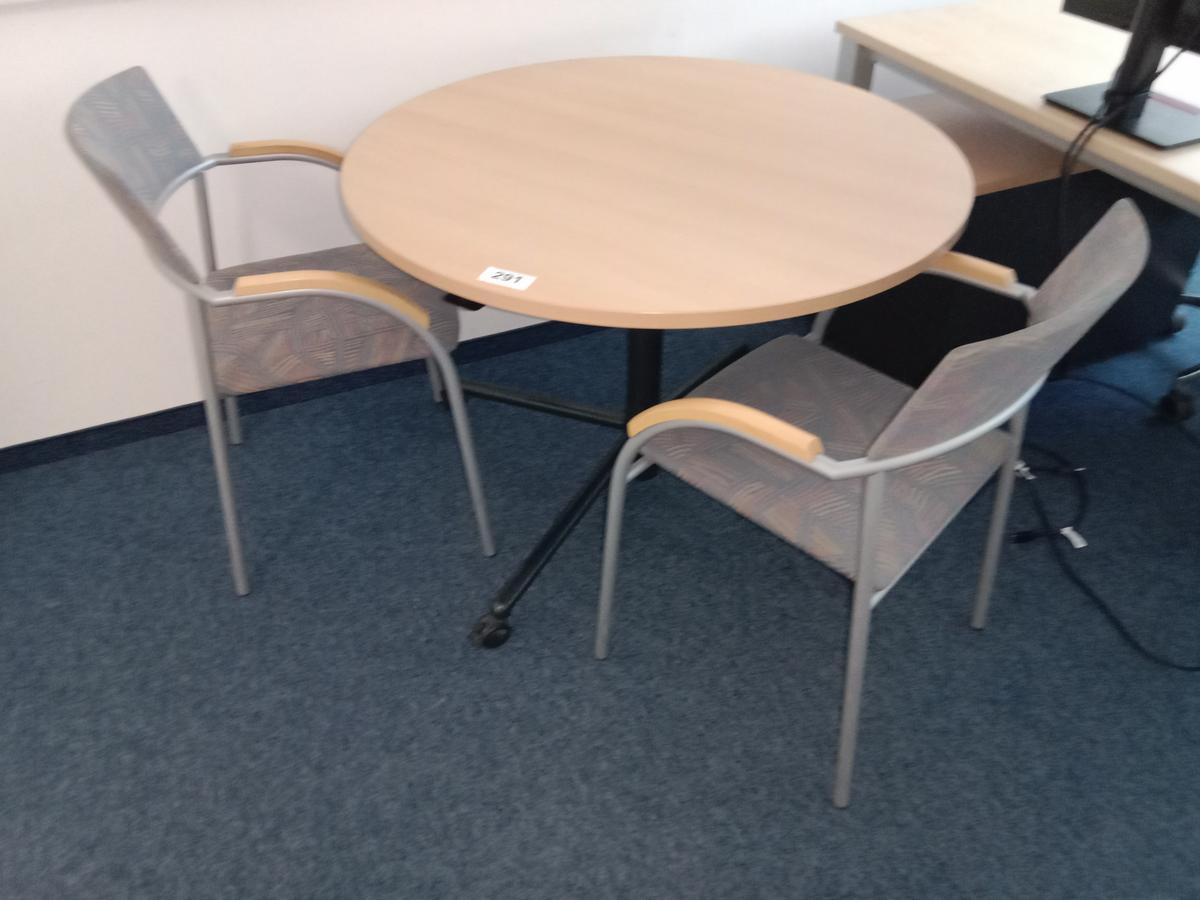 Besprechungstisch mit 2 Stühlen 100 cm Durchmesser?d=2025-06-29 12:19:13