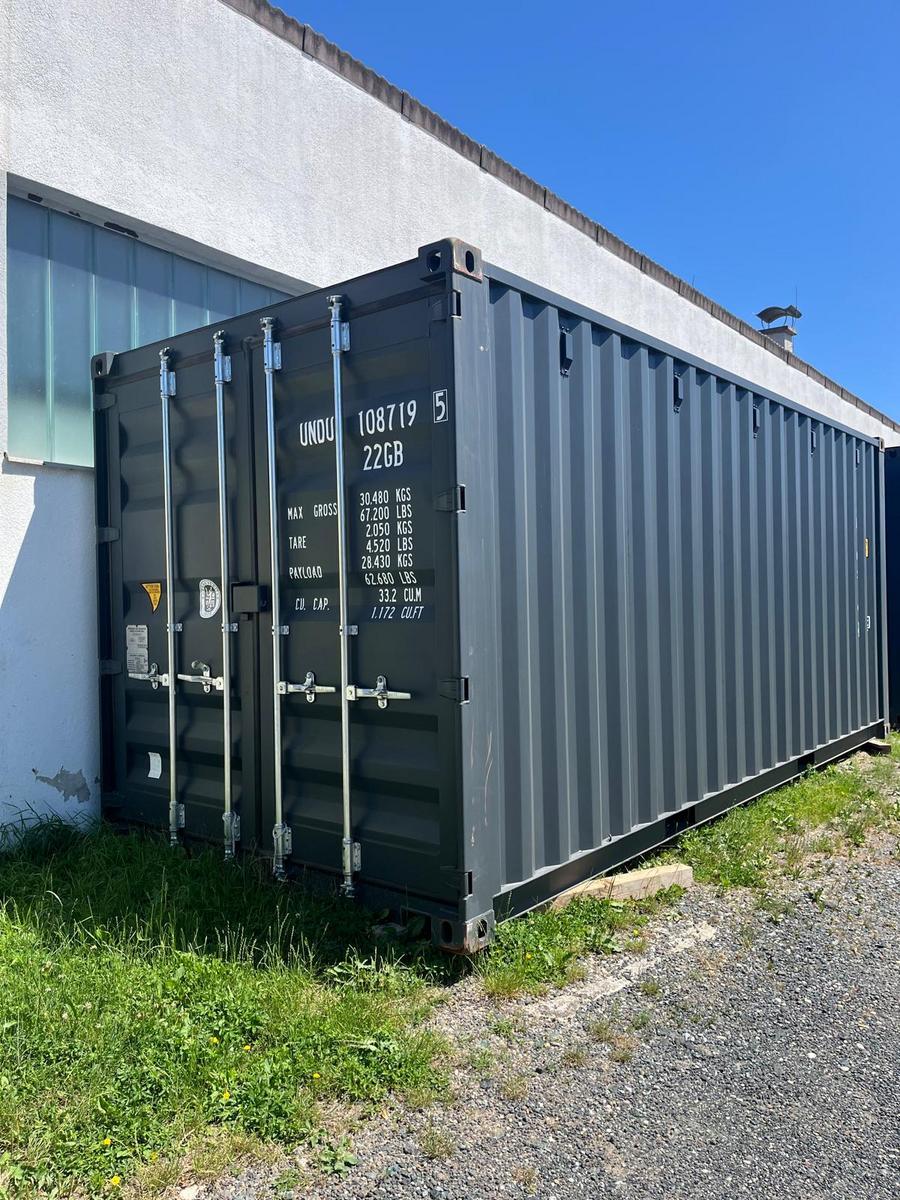 20 Fuß ISO See- und Lagercontainer, RAL7016 Anthrazitgrau,?d=2025-07-05 13:12:20