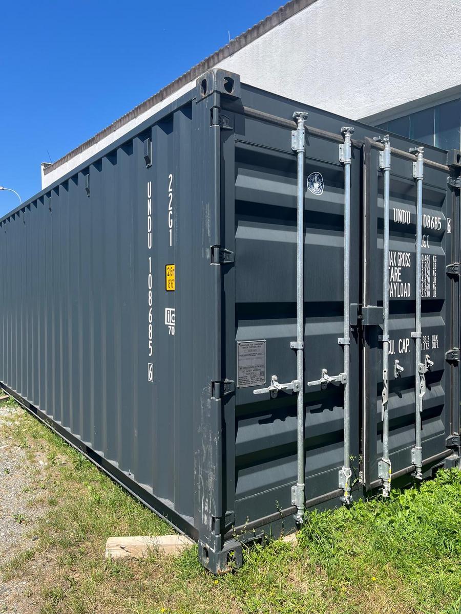 20 Fuß ISO See- und Lagercontainer, RAL7016 Anthrazitgrau,?d=2025-07-05 10:26:55