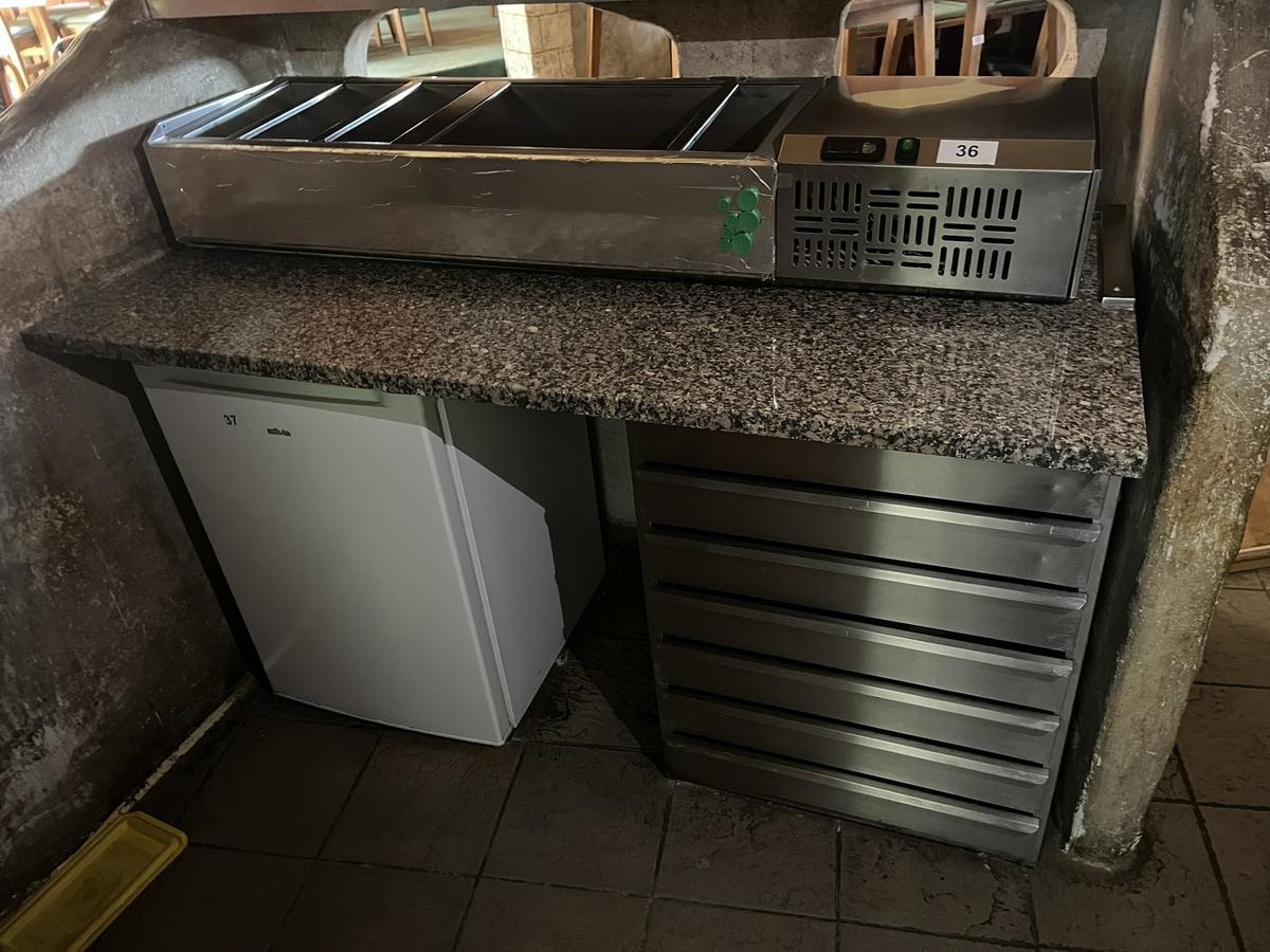 Pizzapult mit 7 ladigen Auszugsmudul - Granitplatte mit Saladette?d=2025-07-06 09:41:37
