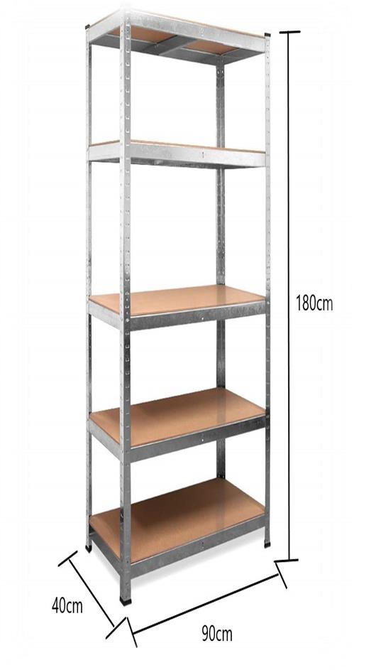 Schwerlastregal, zink, 90x40x180 cm?d=2025-08-02 16:31:09