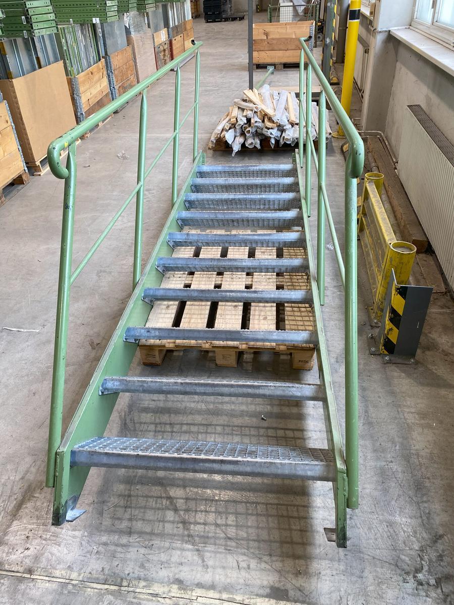 Treppe mit Handlauf ca. 400/88/100 cm mit 10 Stufen?d=2025-08-09 18:26:22