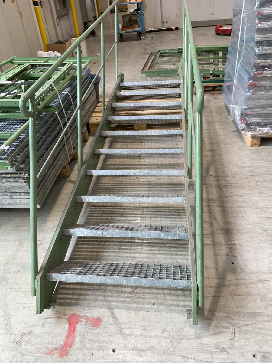 Treppe mit Handlauf ca. 400/88/100 cm mit 10 Stufen?d=2025-08-09 18:24:02
