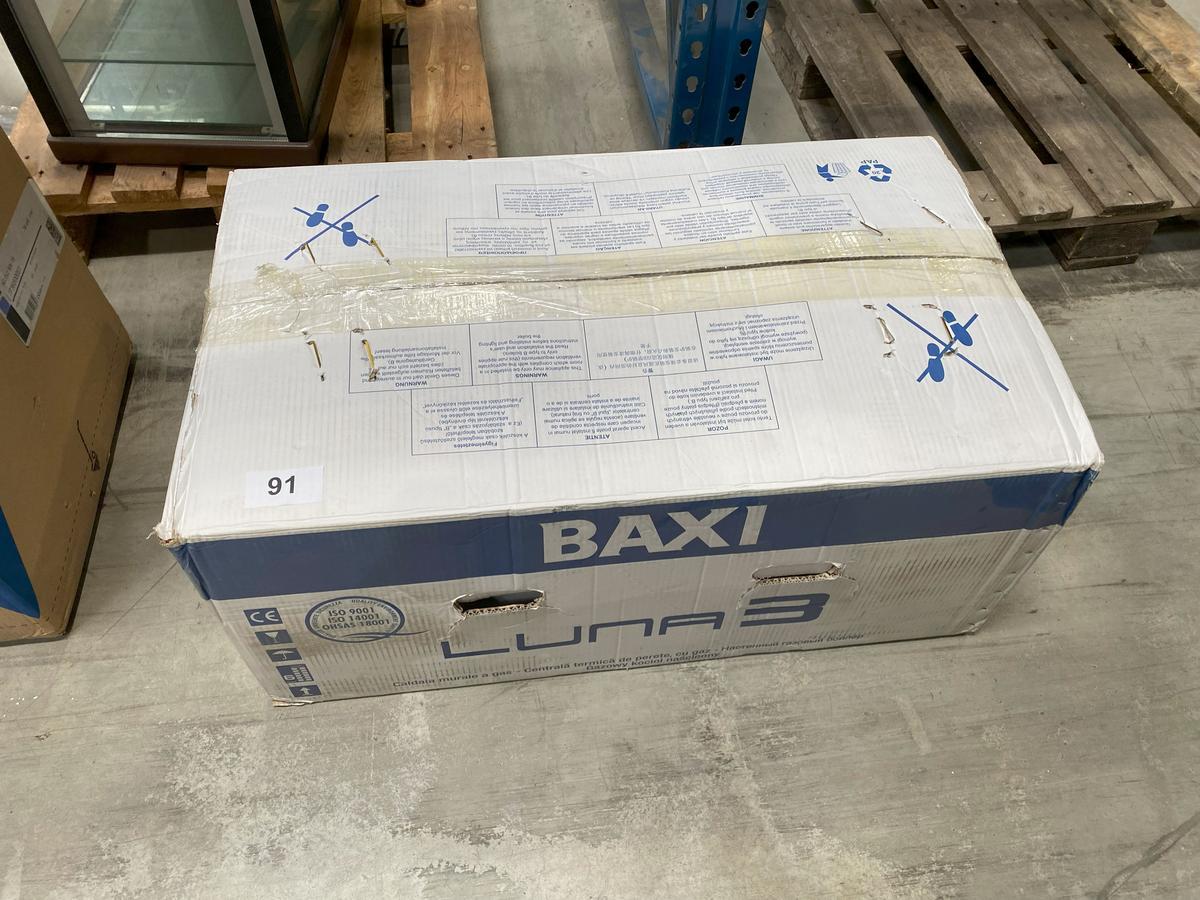BAXI Blue 180 Gas-Kamingerät-Therme 