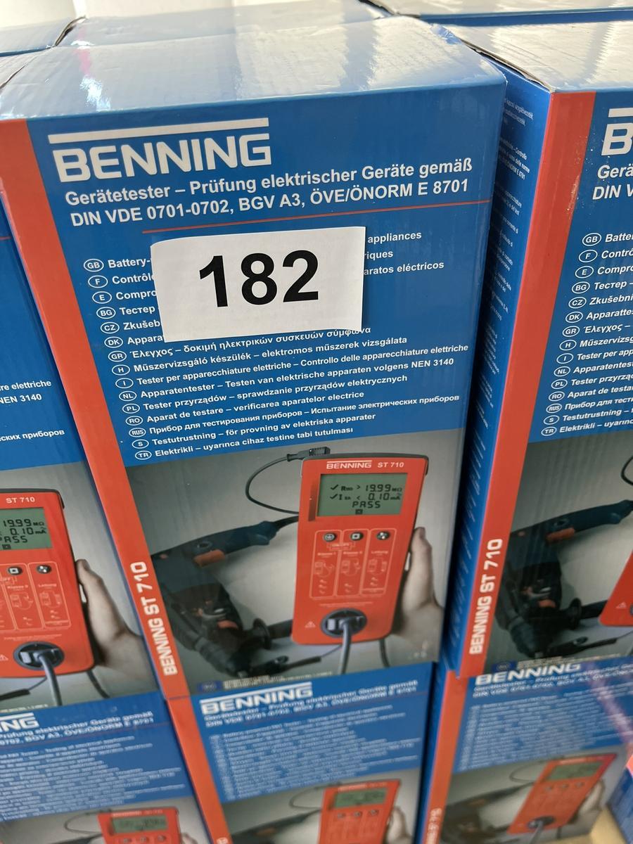 BENNING Gerätetester Fabriksneu ST710?d=2025-08-11 17:01:15