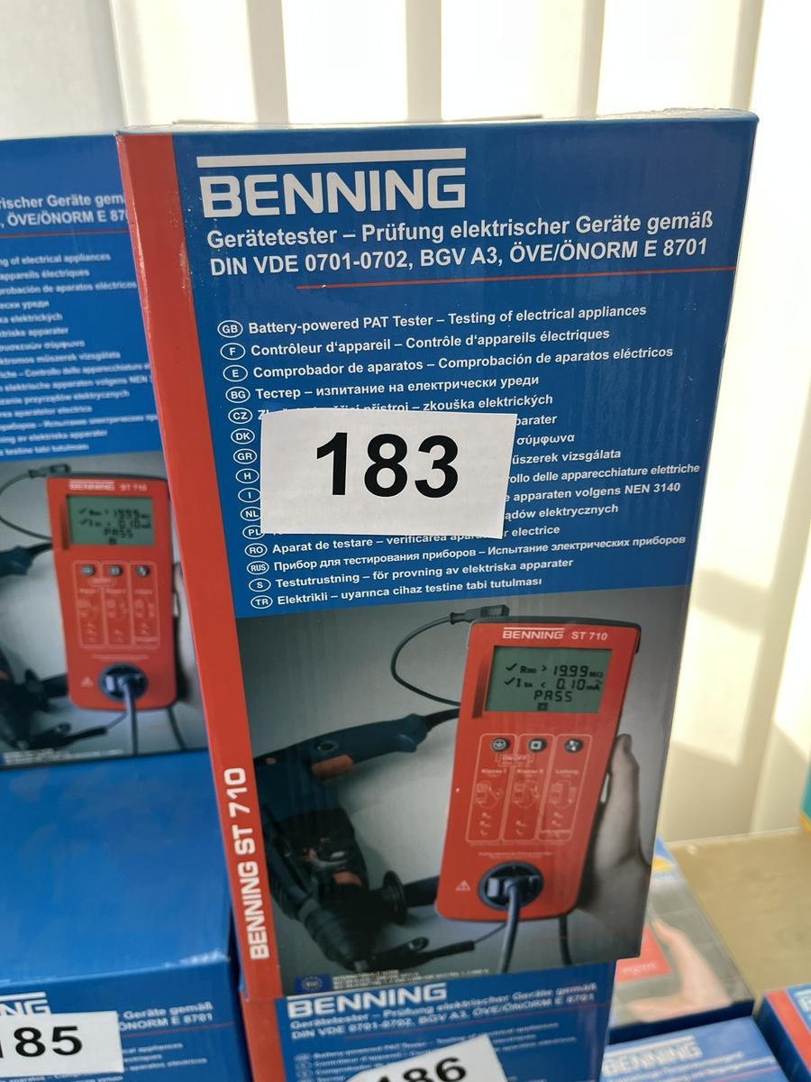 BENNING Gerätetester Fabriksneu ST710?d=2025-08-11 16:58:55