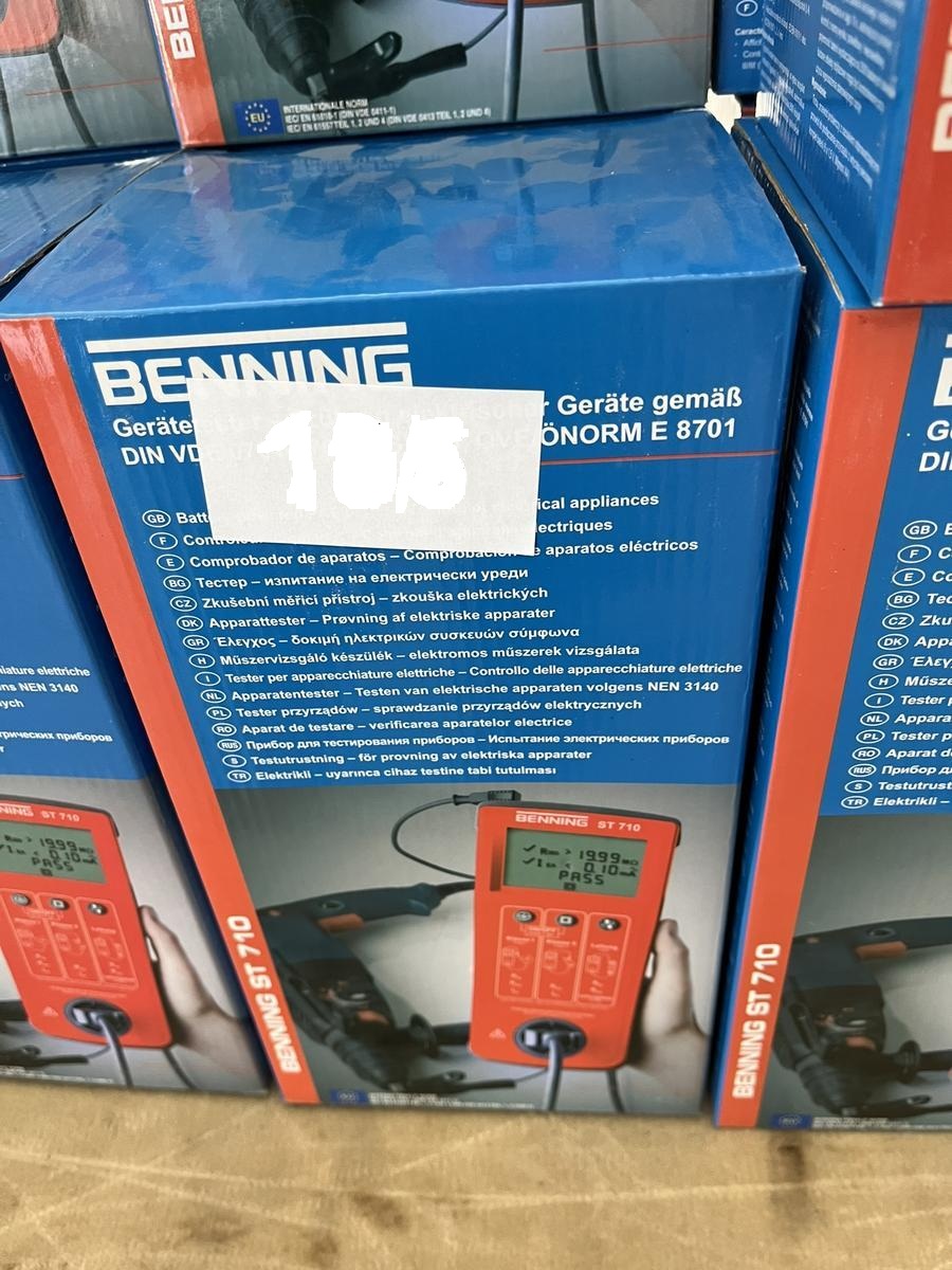 BENNING Gerätetester Fabriksneu ST710?d=2025-08-11 17:03:23