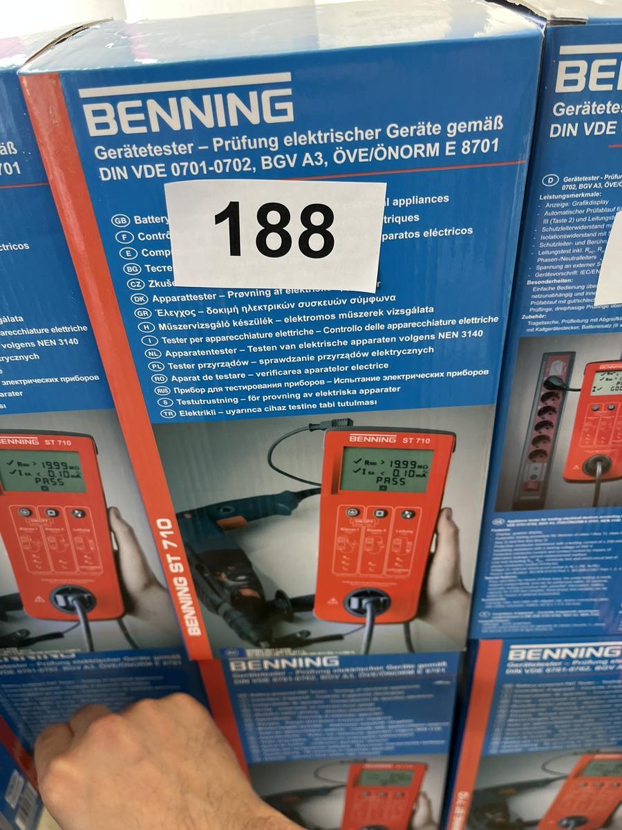 BENNING Gerätetester Fabriksneu ST710?d=2025-08-11 16:54:01