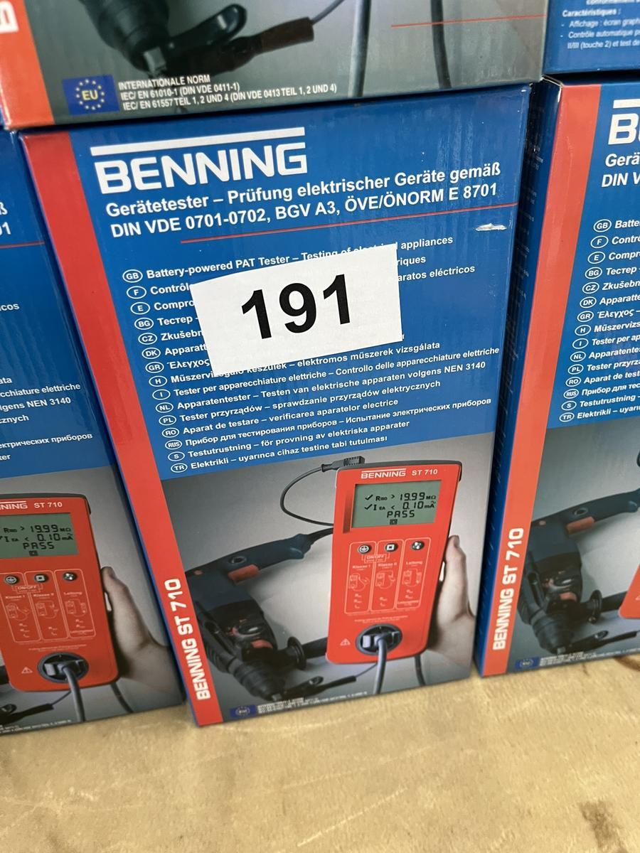 BENNING Gerätetester Fabriksneu ST710?d=2025-08-11 16:54:01