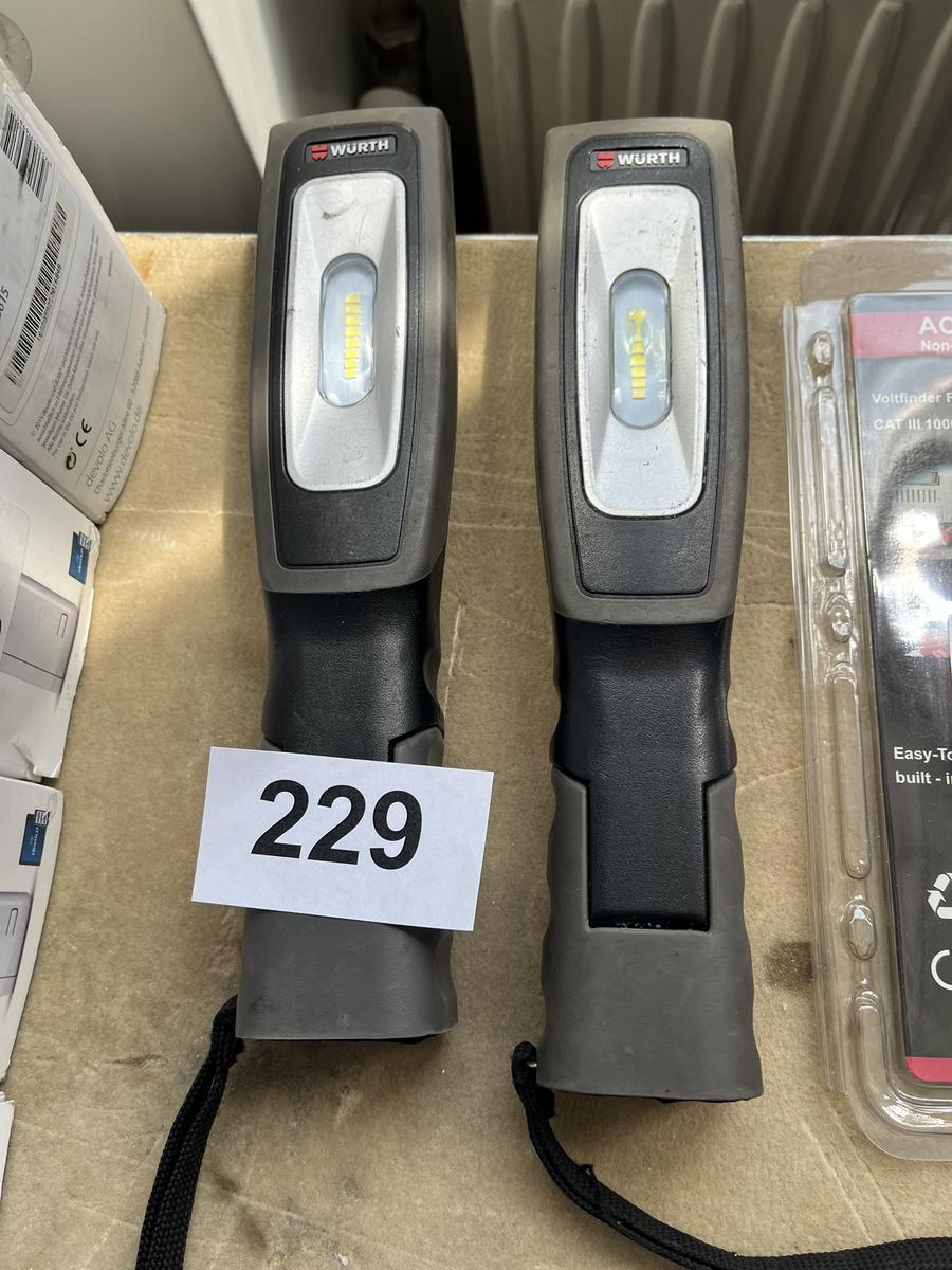 2 Stk. Würth Ergobauer LED Leuchten?d=2025-08-11 20:27:16