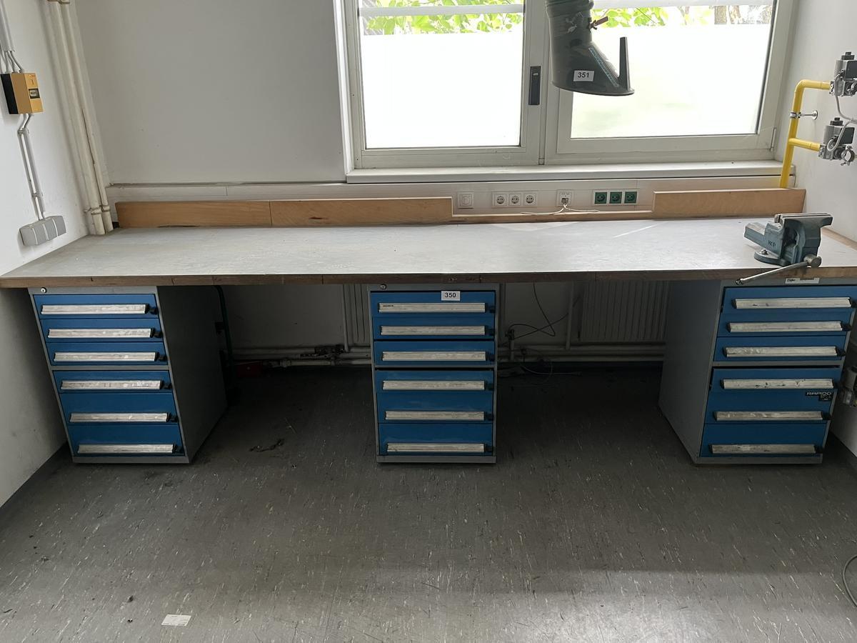 3 Stk. 6-ladigr Werkzeugschränke 50 x 84 x 50 cm mit Werktischplatte 340 x 85 cm?d=2025-08-11 20:16:21