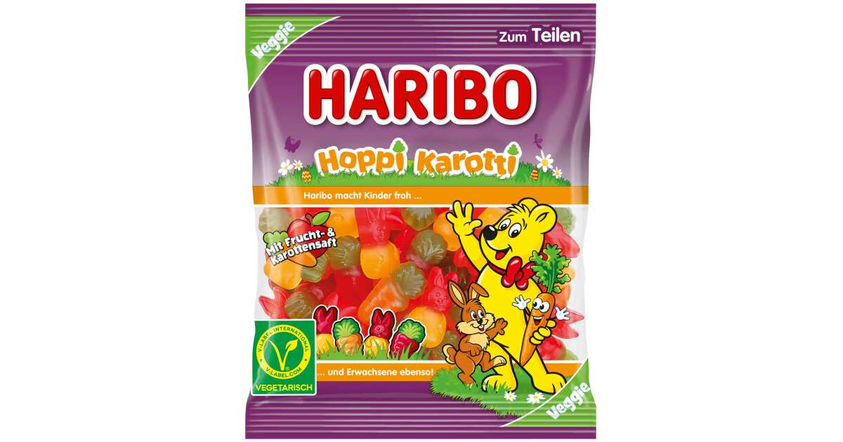 40 Stück Hoppi Karotti 175g mit MHD 11/25