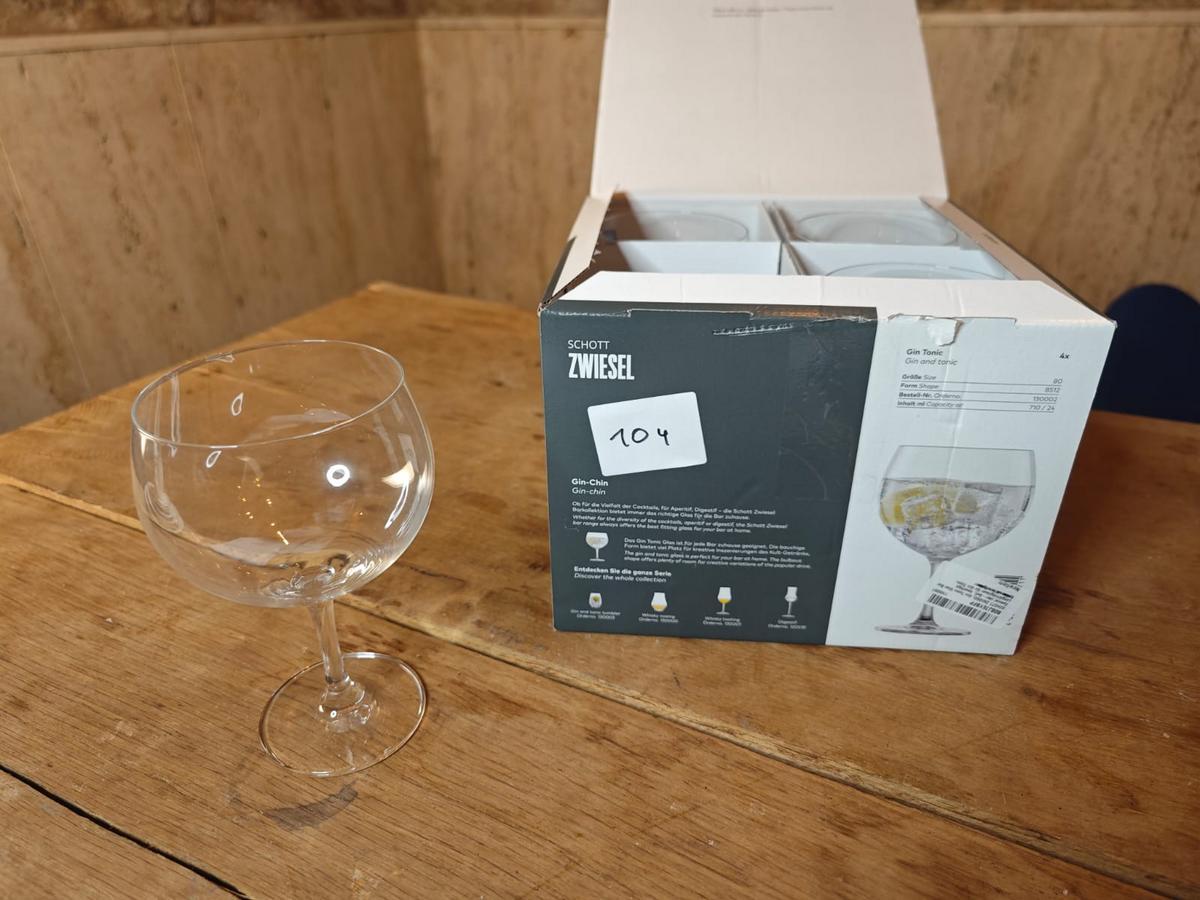Gin Gläser, Schott & Zwiesel, 4 Stück