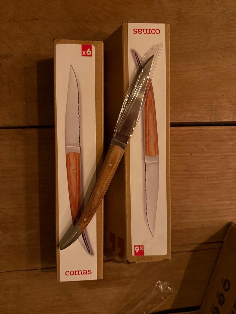 Steakmesser, Comas, 12 Stück, NEU, OVP