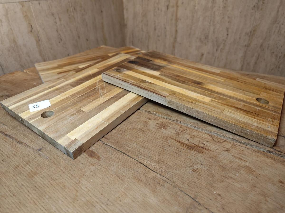 Holzbretter, 3 Stück