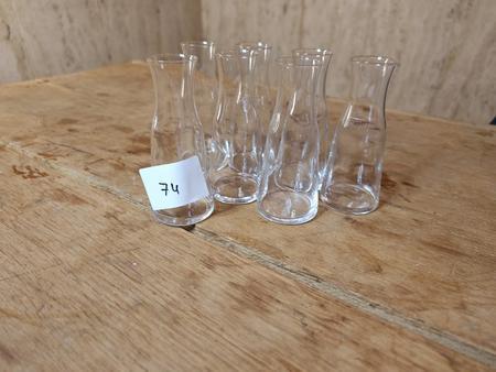 Weinkaraffen, 1/8 lt., 7 Stück Weinkaraffen, 1/8 lt., 7 Stück