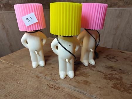 Tischlampen, 3 Stück Tischlampen, 3 Stück