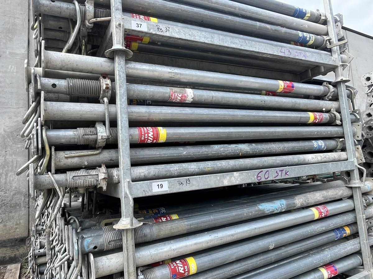 60 Stk. Ringer Schwerlast Deckenstützen  350 - 20 KN