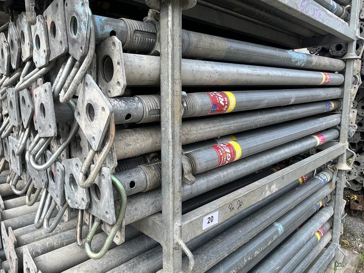 60 Stk. Ringer Schwerlast Deckenstützen  350 - 20 KN