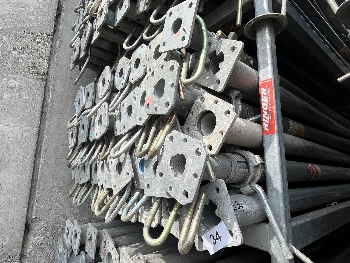 60 Stk. Ringer Schwerlast Deckenstützen  350 - 20 KN