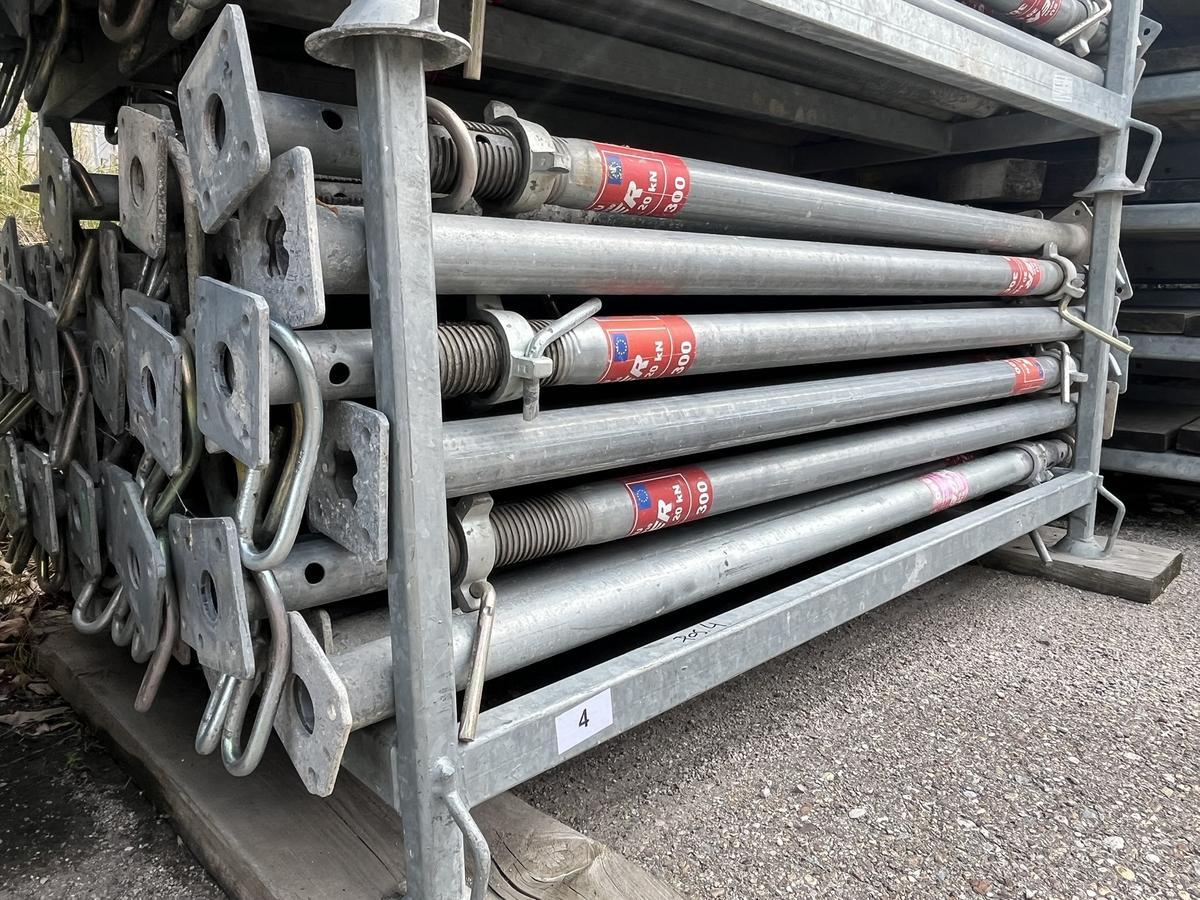 60 Stk. Ringer Schwerlast Deckenstützen 300 20 KN mit Box