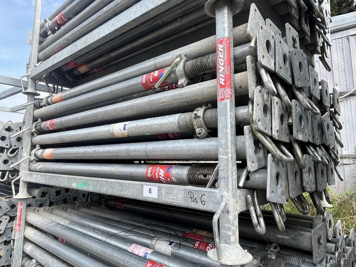 60 Stk. Ringer Schwerlast Deckenstützen 300 20 KN mit Box