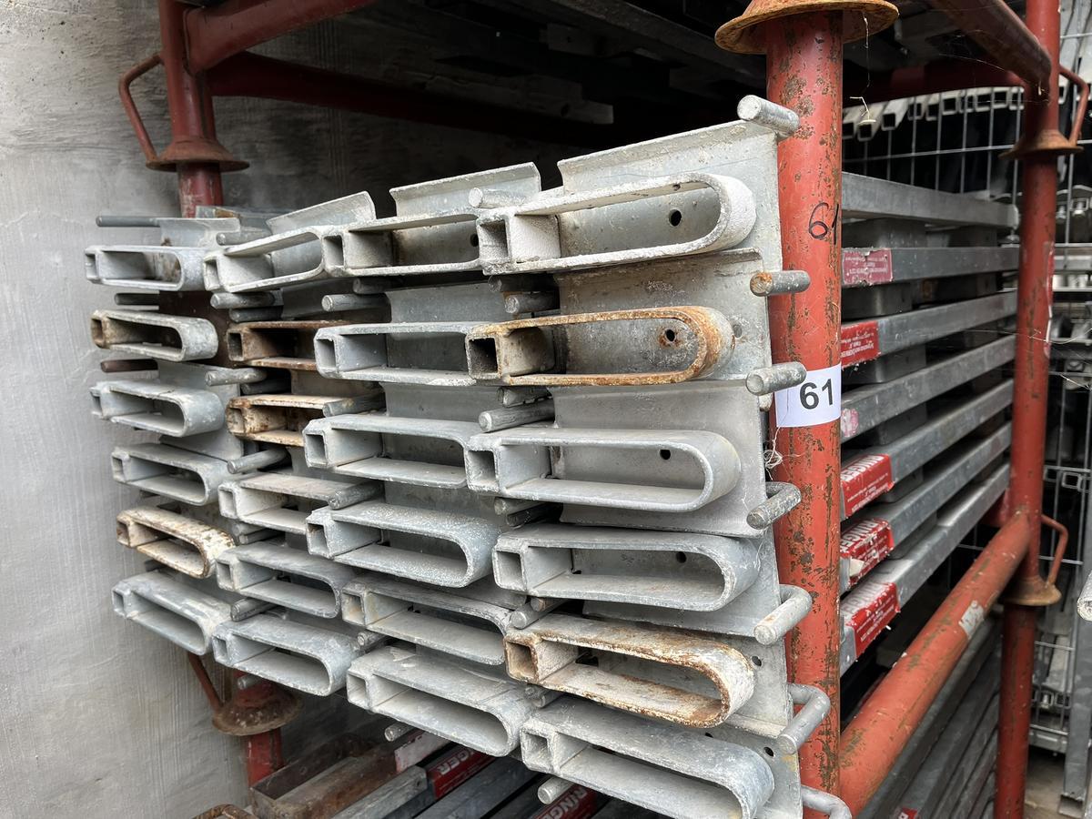 50 Stk. Ringer UNI-Zwingen ca. 125 cm inkl. Stapelbox