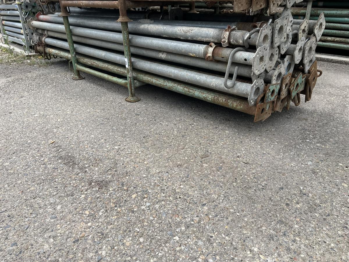 30 Stk. Deckenstützen (Schwerlaststeher) 500 cm verzinkt