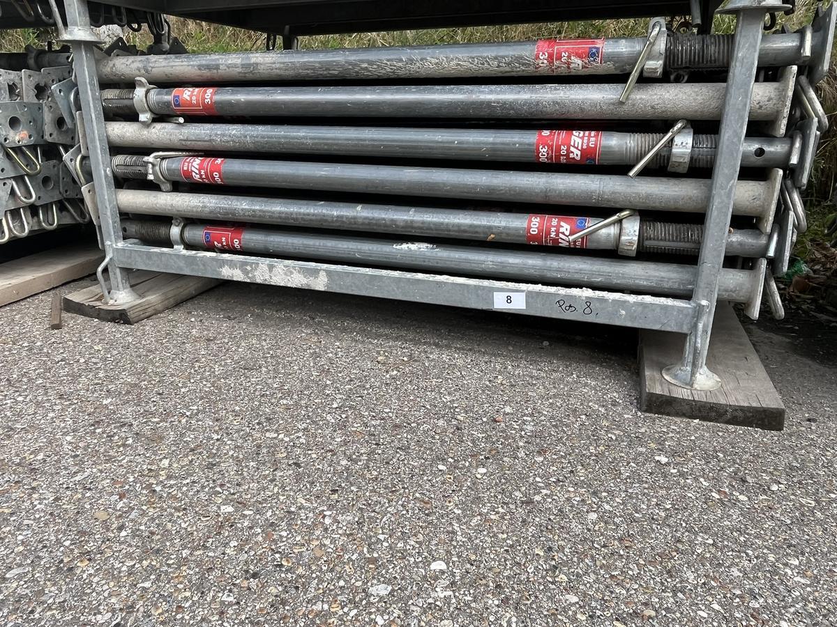 60 Stk. Ringer Schwerlast Deckenstützen 300 20 KN mit Box
