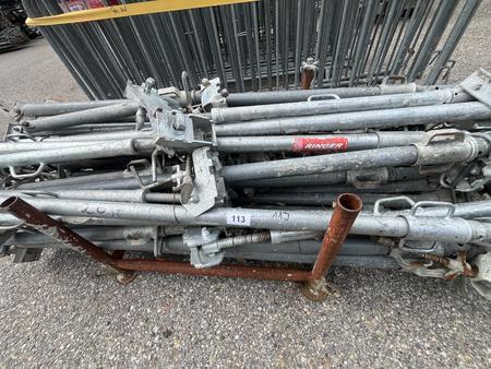 20 Stk. UNI Ringer Faltschalungssttze verzinkt  300 cm