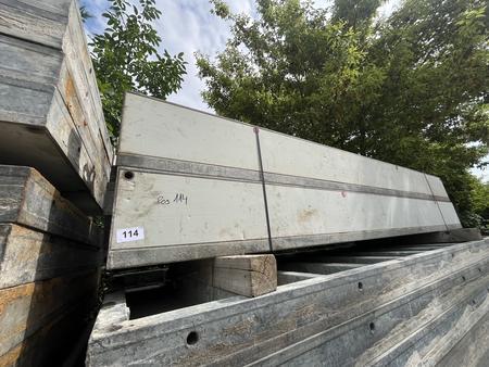 Doka Framax Stahlschalung Schalhaut Kunststoff : siehe Beilage Stckliste der Schalung