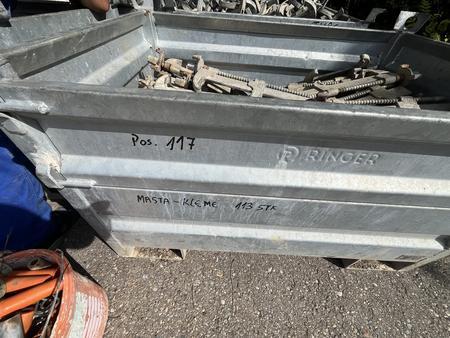 113 Stck = 1 Box mit Doka Ringer Schalungsklemmen verstellbar
