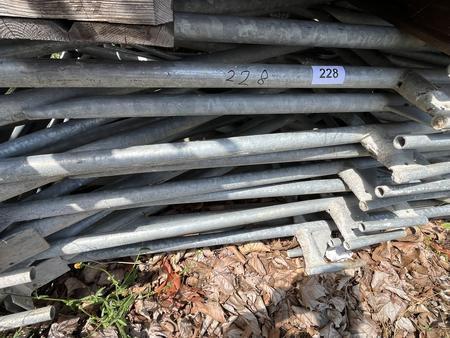 24 Stk. Schutzgerstkonsolen verzinkt fr Klappbhnen EKRO