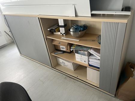 2 Stck Aktenschrnke je c. 120/110 cm