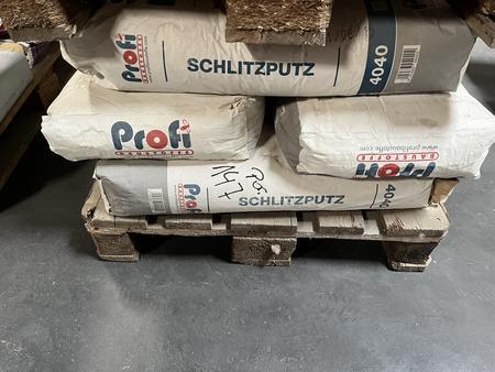Schlitzputz 8 Sack a 40 kg