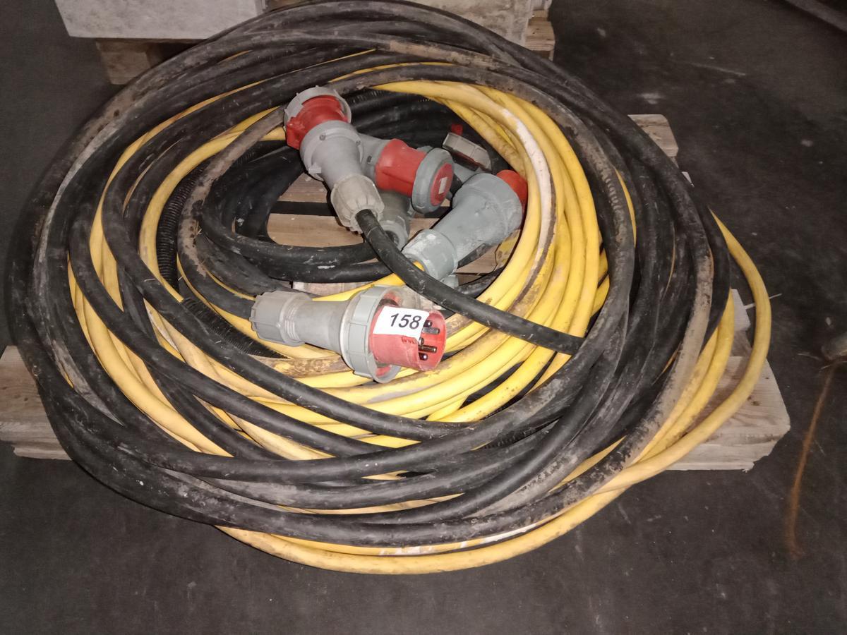 1 Palette mit Kabel