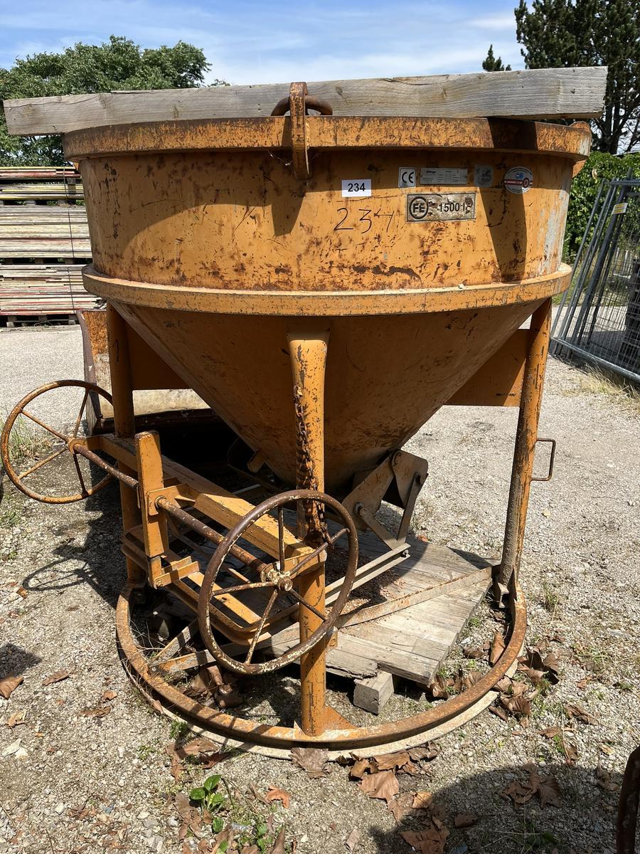Rosa Moser Betonkrankübel Eichinger Betonsilo- 1500 Liter