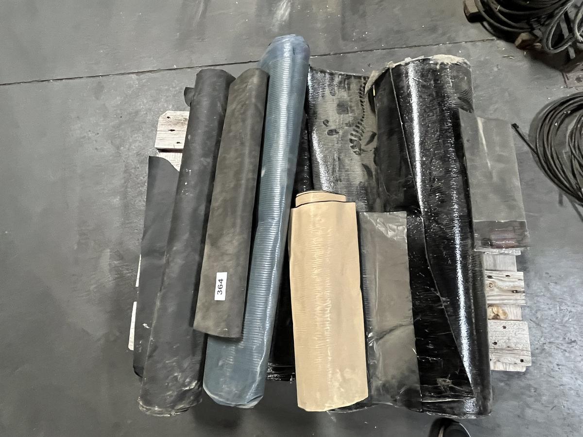 5 Rollen Dachpappe gemischt
