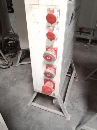 DIETZEL Baustromverteiler 4/16A,10x230V, 3 x Kran, 2/32A