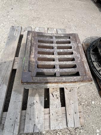 Kanaldeckel Guss ca. 55/55/18 cm