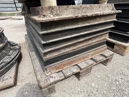 6 Stck Kanaldeckel ca. 68/107/60 cm
